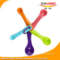 Food Grade 5 in 1 Plastic Measuring Spoon with Double Scale